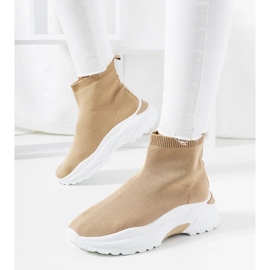 D/GMR Melissa brune high-top sneakers