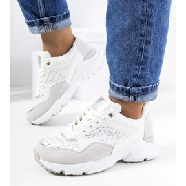 D/GMR Hvide Viale sneakers til kvinder grå