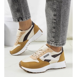 D/GMR Onorato brune sneakers til kvinder beige