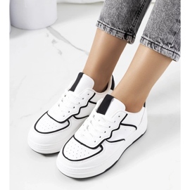 D/GMR Bieke sneakers til kvinder, hvide og sorte