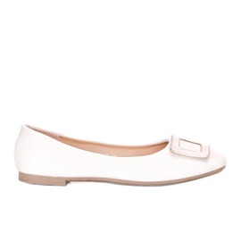 D/GMR Purvis hvide ballerinaer