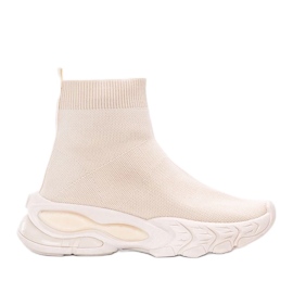 D/GMR Beige Woodson ankelsneakers
