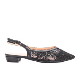 D/GMR Sorte blonde ballerinaer fra Marlioz