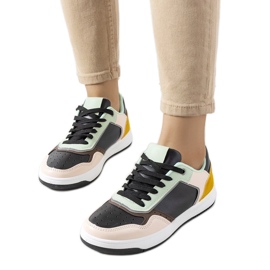 D/GMR Sorte sneakers fra Lindon