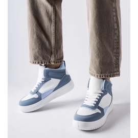 D/GMR Blå Adite high-top sneakers