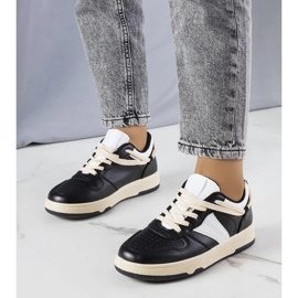 D/GMR Marcella sorte sneakers til kvinder beige