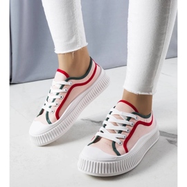 D/GMR Pink platform sneakers fra Johanna lyserød