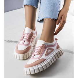 D/GMR Pink platform sneakers fra Robyn lyserød