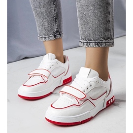D/GMR Ollie røde damesneakers