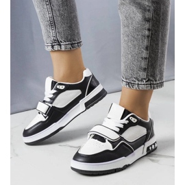 D/GMR Ollie sorte sneakers til kvinder hvid