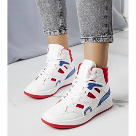 D/GMR Marjorie hvide high top sneakers