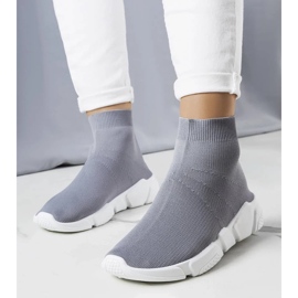 D/GMR Grå høje sneakers fra William