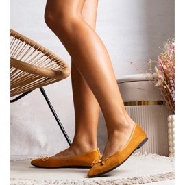 D/GMR Camel spidse ballerinaer fra Latour brun