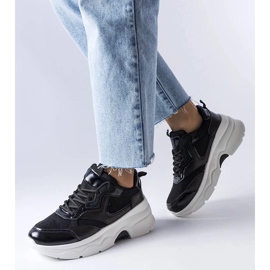 D/GMR Sorte sneakers til kvinder fra Séguin