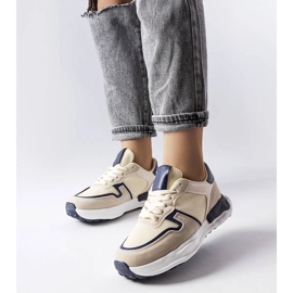 D/GMR Lothair beige sportssneakers