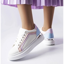D/GMR Hvide sneakers med tyk sål fra Soucy