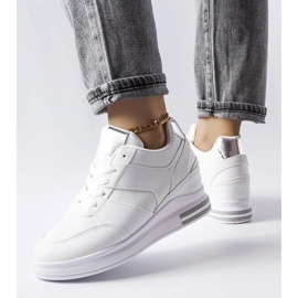 D/GMR CinqMars hvide wedge sneakers