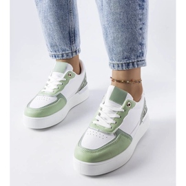 D/GMR Grønne sneakers på Tooele platformen