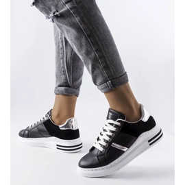D/GMR Sorte sneakers med indlæg fra Deans