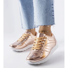 D/GMR Quessy guld sneakers