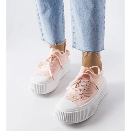 D/GMR Pink sneakers med elastisk overdel fra Jardine lyserød