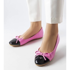 D/GMR Pink ballerinaer med patenterede tåer fra Despins