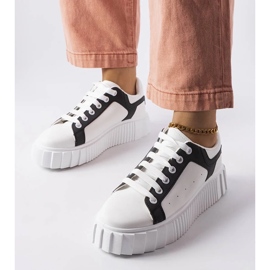 D/GMR Hvide sneakers på Gosselin platformen