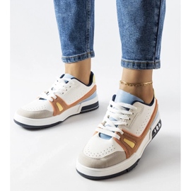D/GMR Farverige sportssneakers fra Willson hvid