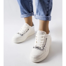 D/GMR Nelma hvide øko læder sneakers