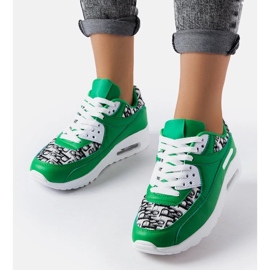 D/GMR Brattiro grønne sportssneakers