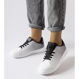 D/GMR Gordon ombre effekt sneakers hvid