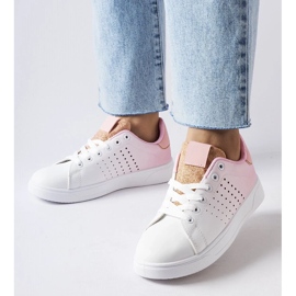 D/GMR Gordon ombre effekt sneakers hvid