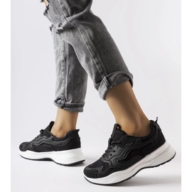 D/GMR Hule sorte sportssneakers