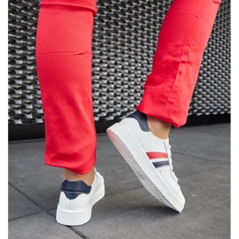 D/GMR Camilla sneakers i hvid læder