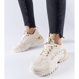 D/GMR Beige Laudes sportssneakers