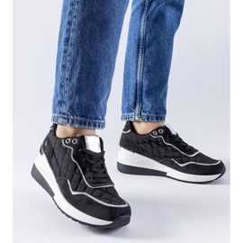 D/GMR Sorte Pisignano wedge sneakers