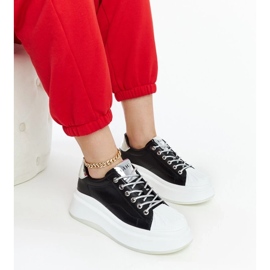 D/GMR Sorte platform sneakers Goe NN2N4034