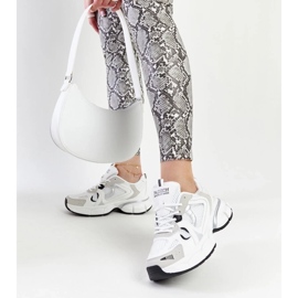 D/GMR Hvide sneakers med massiv jakobinsk sål