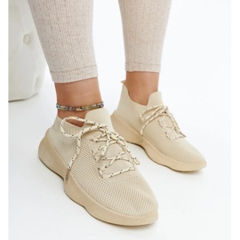D/GMR Beige Roshni sportssneakers