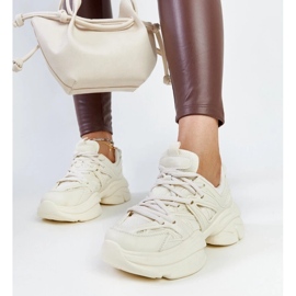 D/GMR Lysbeige sportssneakers fra Feaven