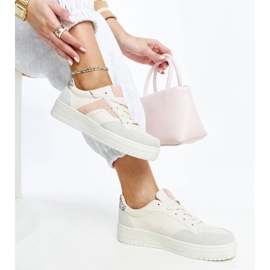 D/GMR Hvide Walda platform sneakers beige