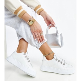 D/GMR Hvide sneakers med tyk Walida-sål