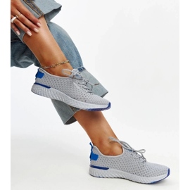 Cross Jeans sneakers i gråt stof til kvinder
