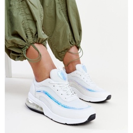 Hvide sneakers med Jelek hologram
