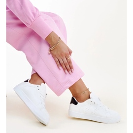 Hvide og sorte Akila sneakers