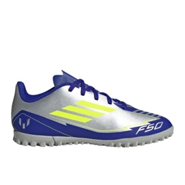 Adidas F50 Club Messi TF IH0923 Sølvblå fodboldsko