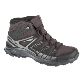 Salomon Extegra Mid GTX L47800100 Black-Brown Sko brun