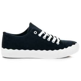 Bunde sneakers blå
