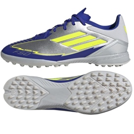 Adidas f50 liga messi tf ih0919 sølvblå