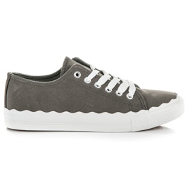 Bunde sneakers grå